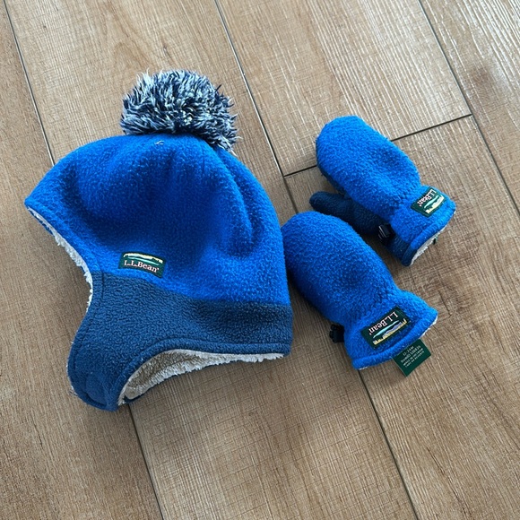 Llbean mitten and hat set - Picture 1 of 4